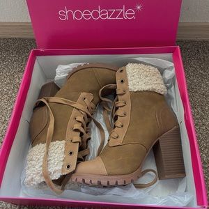 ShoeDazzle heeled boots